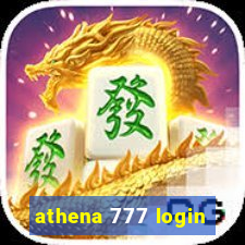 athena 777 login